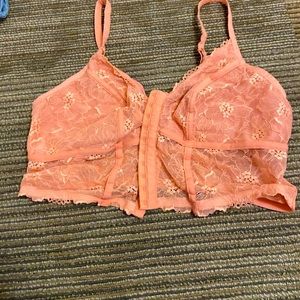 Lace crop top